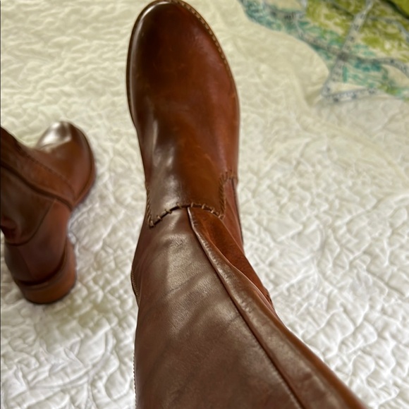 Brown Leather Knee High Boots by Sofft with Zipper Closure On Side.New.Sz-8M. - Picture 10 of 13